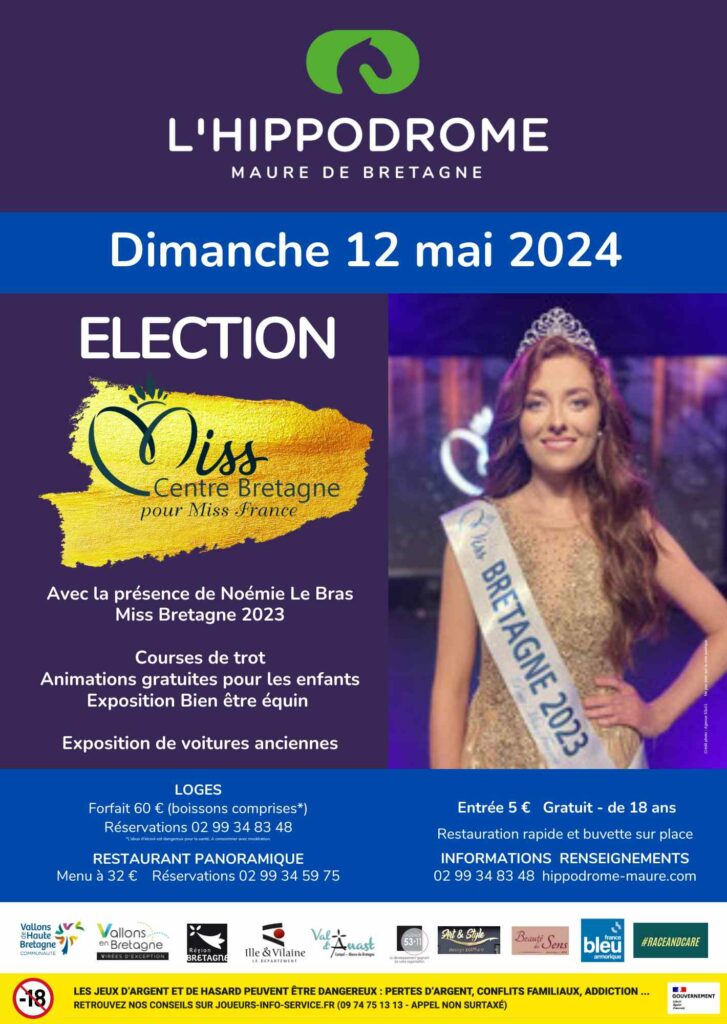 Election Miss Centre Bretagne 12 mai 2024